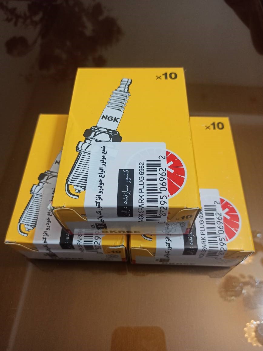 شمع تک پلاتین NGK پراید 405 وارداتی لیبل دار